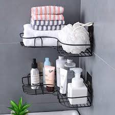 Metal Corner Rack For Bathroom & Kitchen