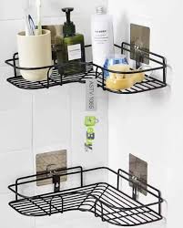 Metal Corner Rack For Bathroom & Kitchen